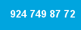 924 749 87 72